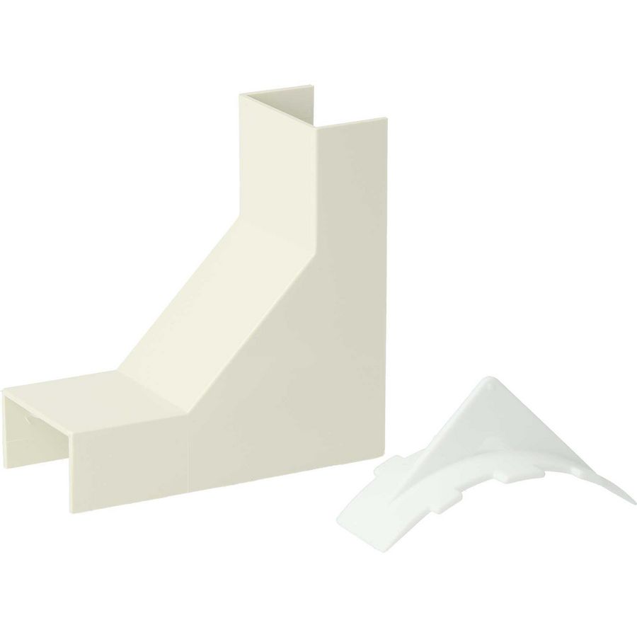 Binnenhoekstuk data DBI25 creme RAL1013 VVE=50