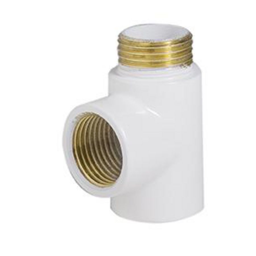 T -stuk 1/2" E mix wit tbv E-Comfort