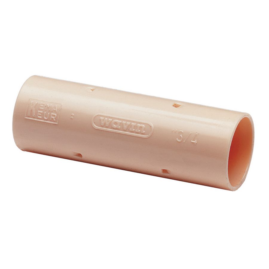 Elektrosok PVC creme 5/8" 16mm tbv flexibele elektrobuis