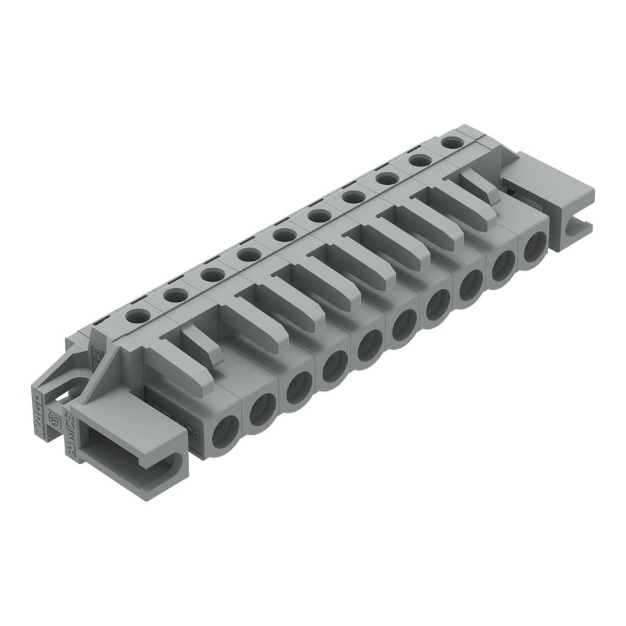 THT FE steker HA raster 5mm grijs 232-240/047-000 VVE=25