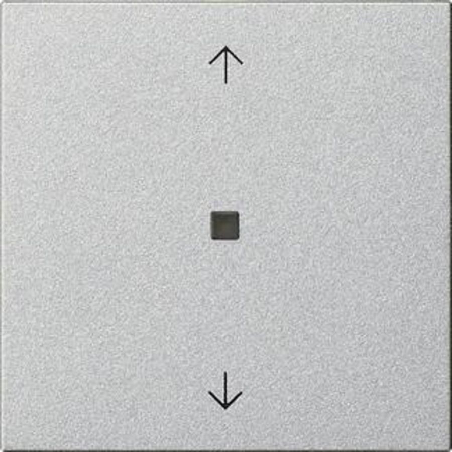 RF Multi bedieningselement-opzetstuk 1-voudig pijlen KNX System 55 kl.alum.