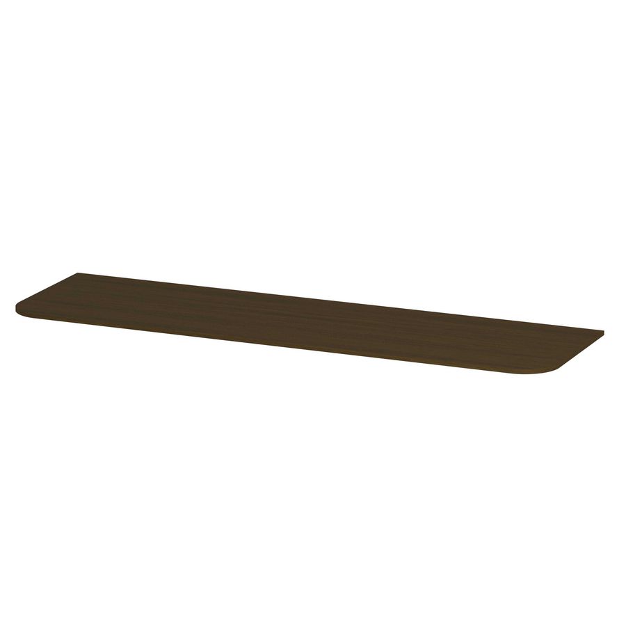 Topplaat fineer tbv afgeronde onderkast 160cm shadow veneer