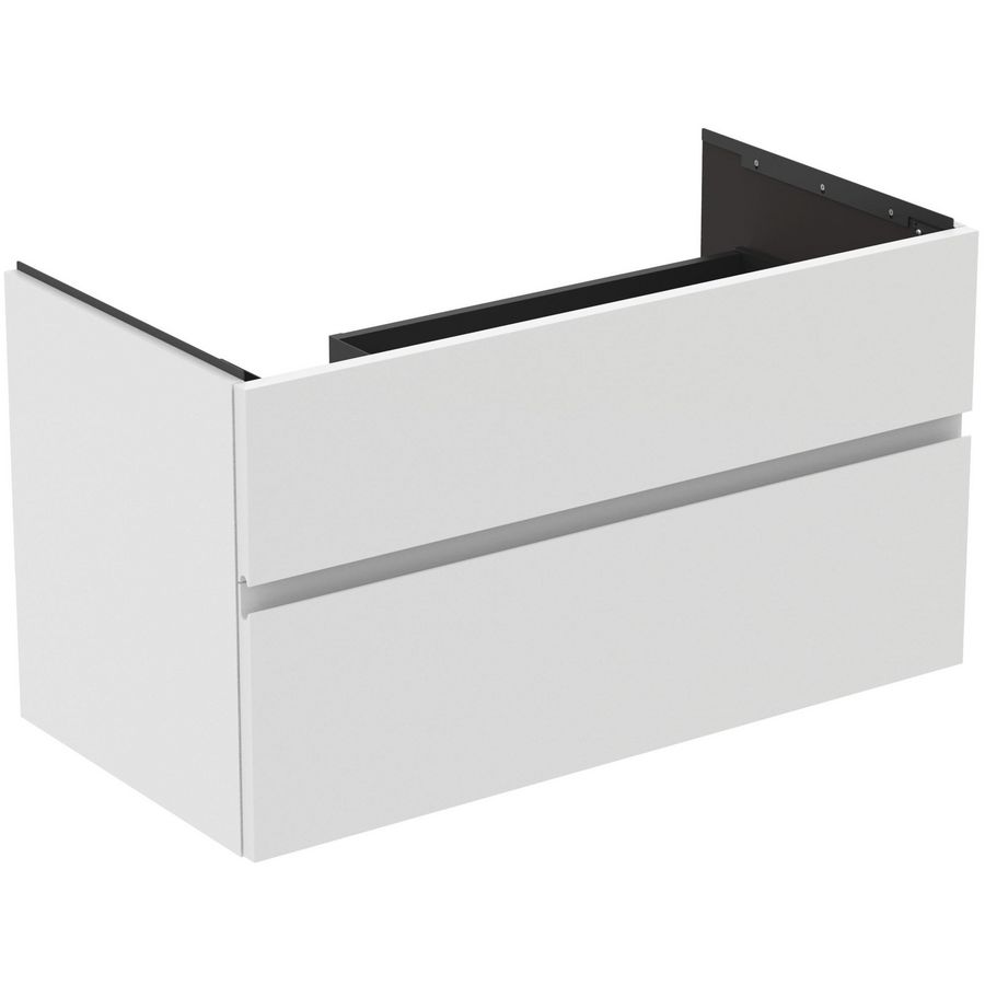 Wastafelmeubel 1000x505x550mm matt white 2 laden Finesse E3445Y1