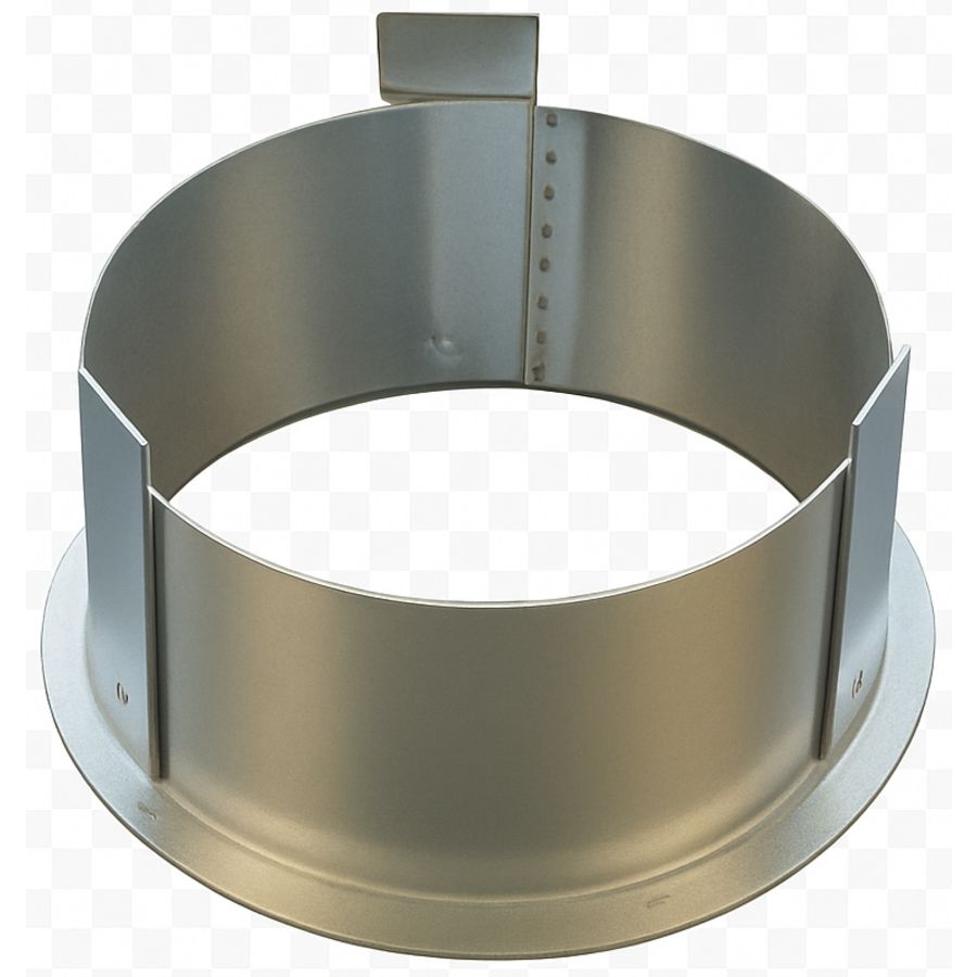 SIL3L Ø125mm flensbus / nisbus met lippen