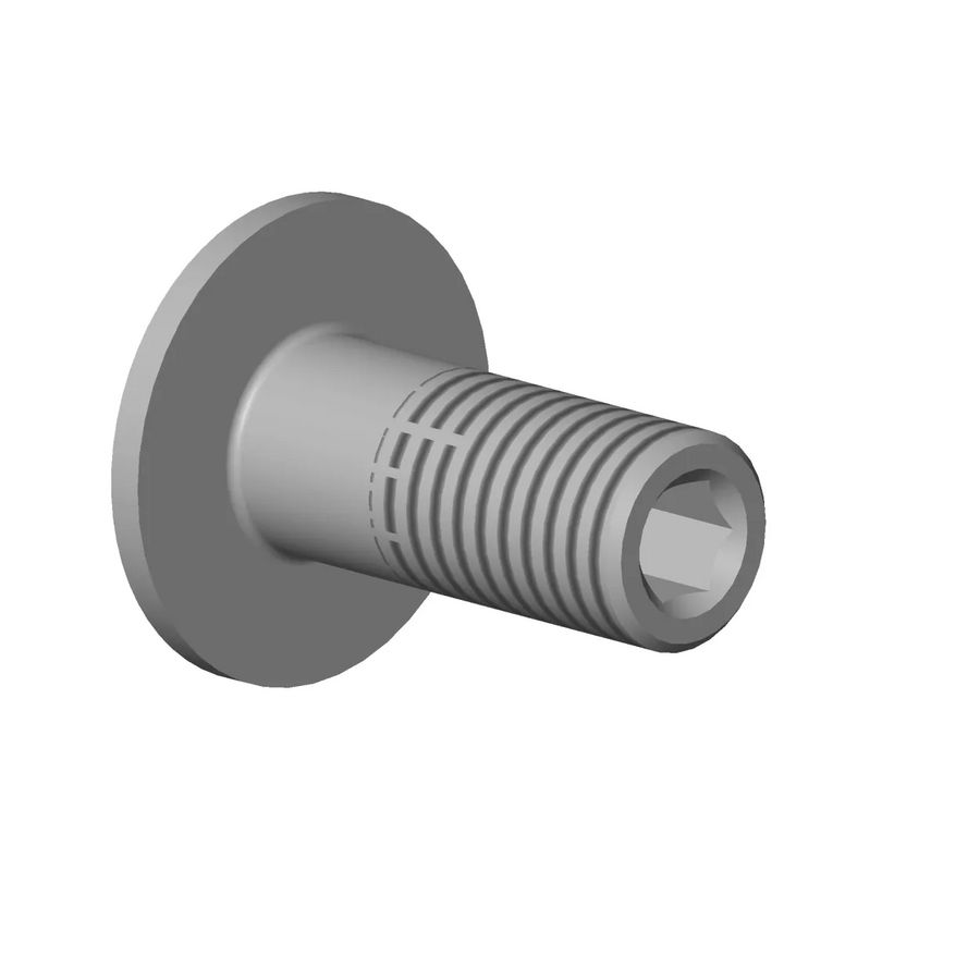 Afdekplaat 13x15mm Mat Zwart