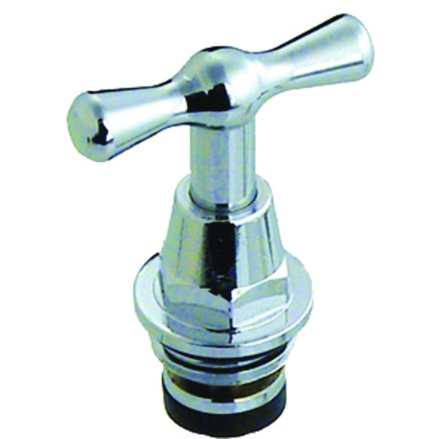 SF bovendeel kruk DN25 mat verchroomd
