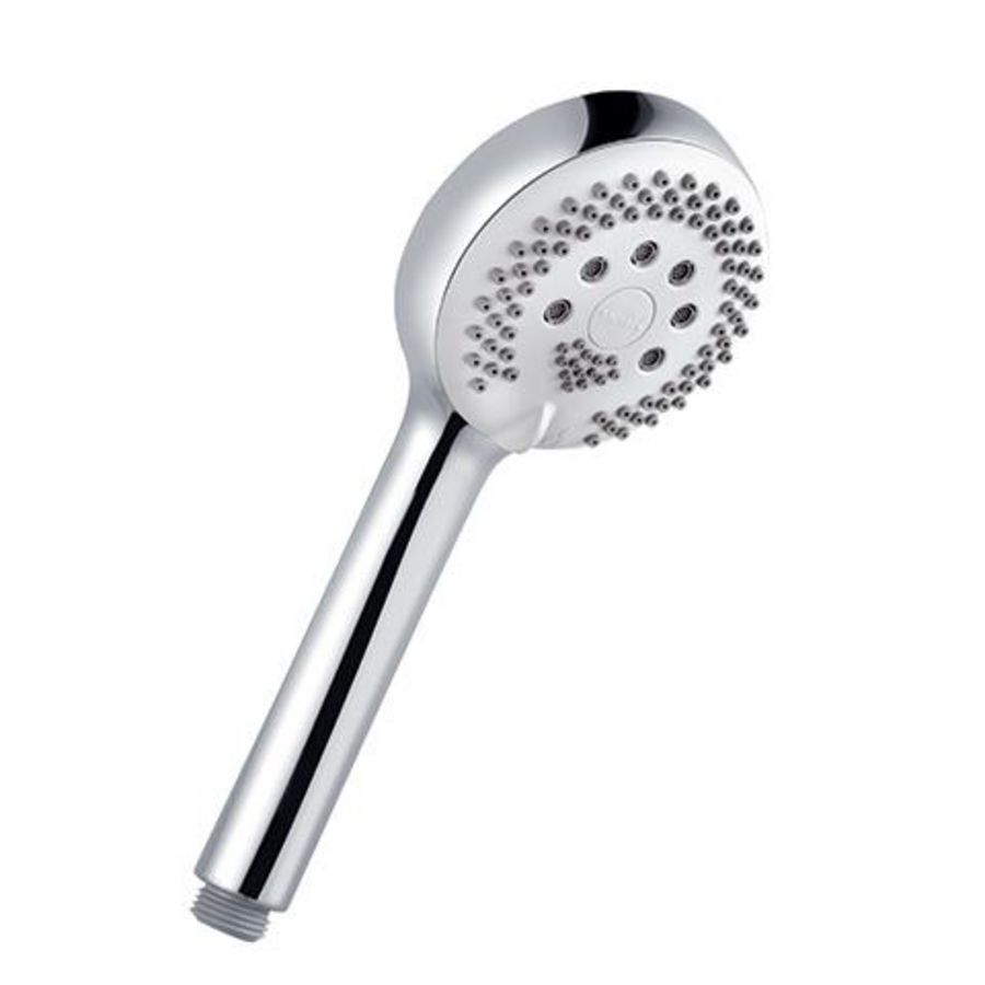 Logo 3 straalsoorten handdouche chroom