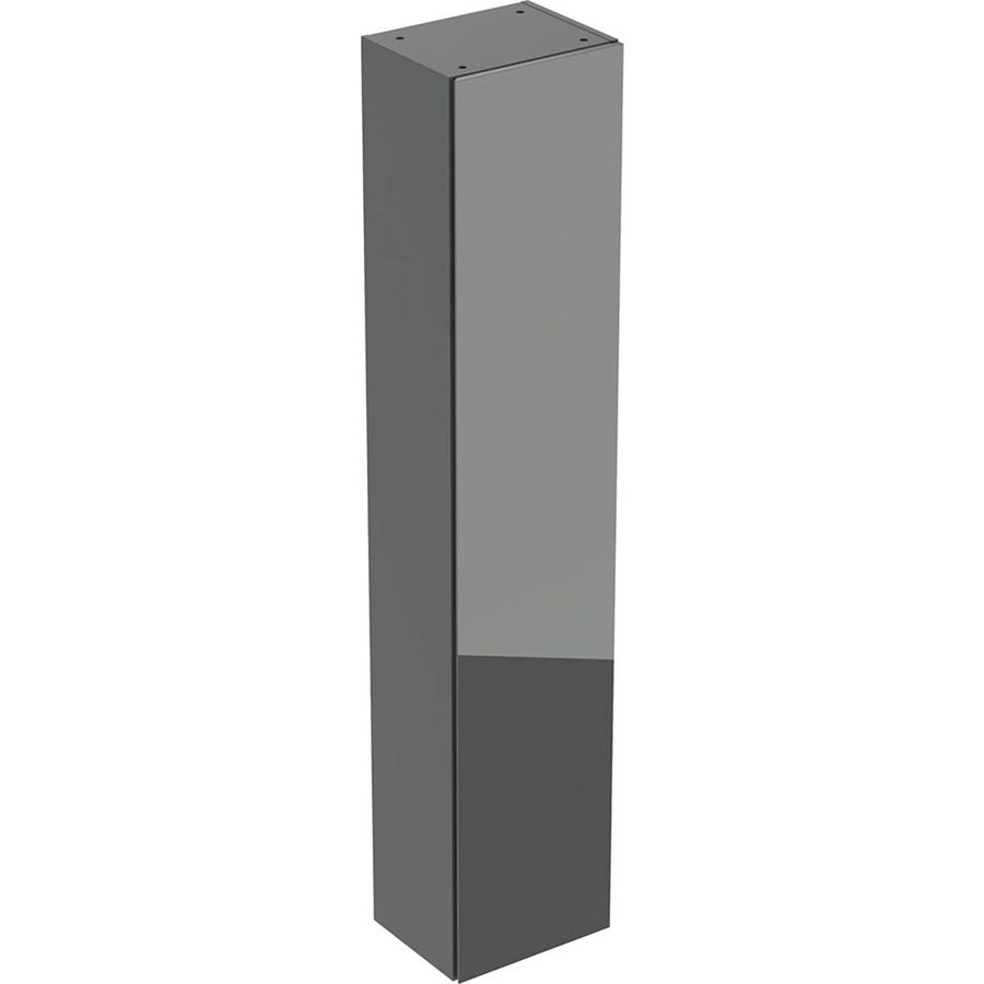 iCon hoge kast met één deur Lava glas