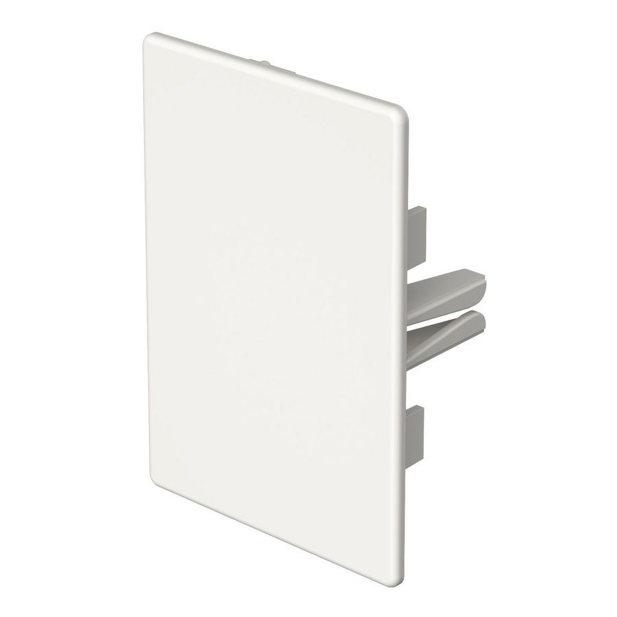 Eindstuk 60x90mm polyvinylchlorid puur wit VVE=10