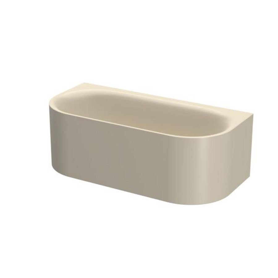 Bad BetteLux Oval I Silhouette 1700×800mm Beige
