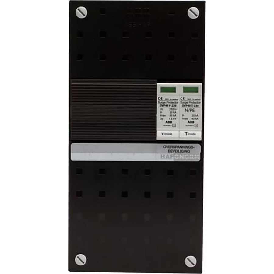 Overspanningsbeveil 2-polig vert