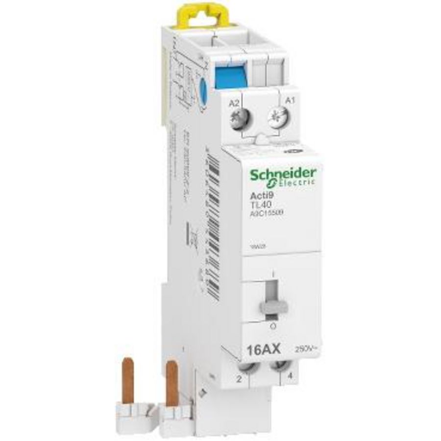 Impulsrelais 2P 2NO 16A Spoel 230 VAC 50Hz Acti9 TL40