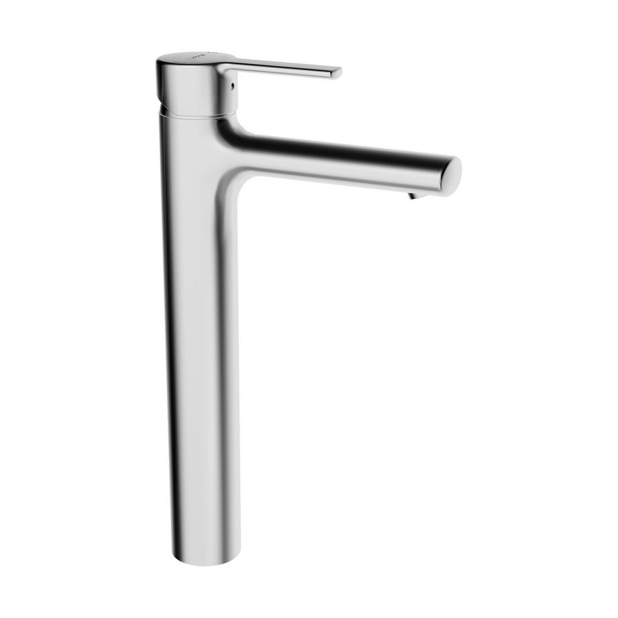 Wastafelmengkraan chroom m.vaste uitloop zonder waste 3/8 flex.aansl.