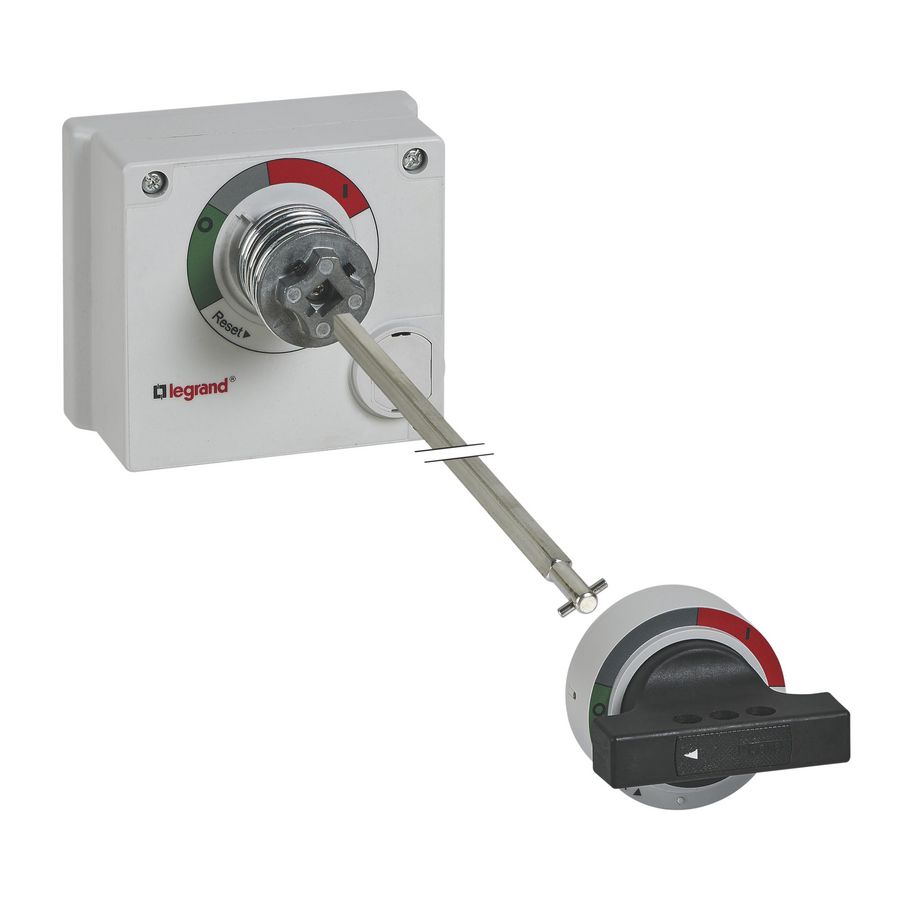 Draaibediening 630 verplaatst standaard zwart DPX3