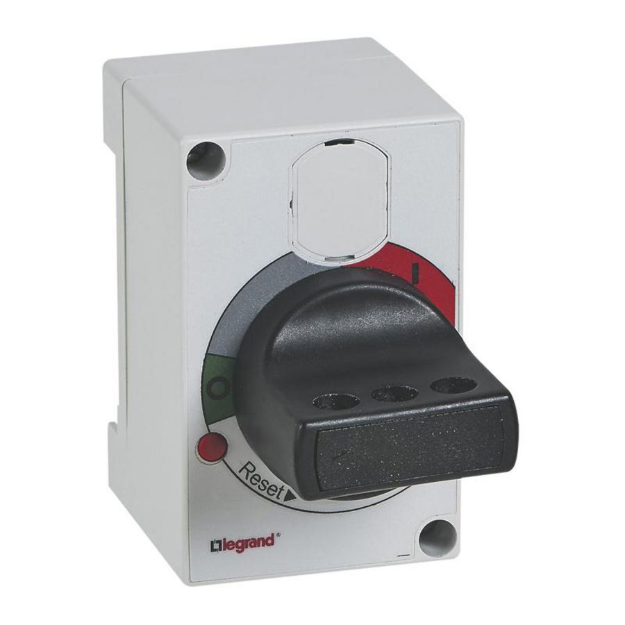 Draaibediening 630 direct standaard zwart DPX3