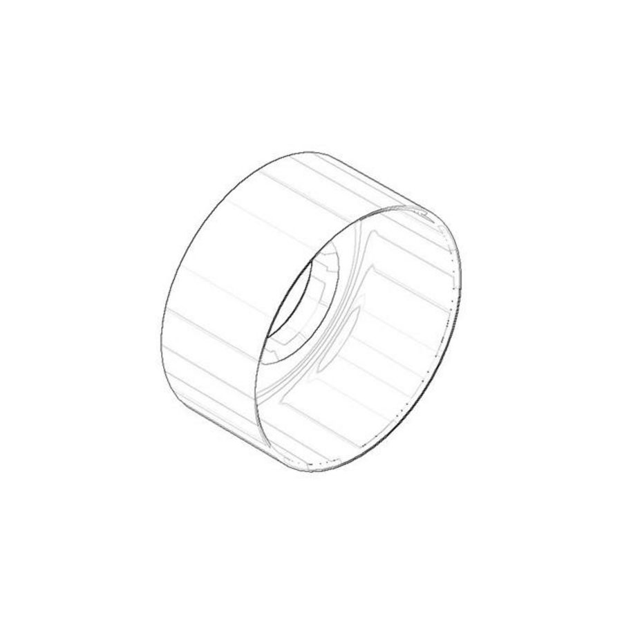 Rozet 70x32mm chr 092789017-00