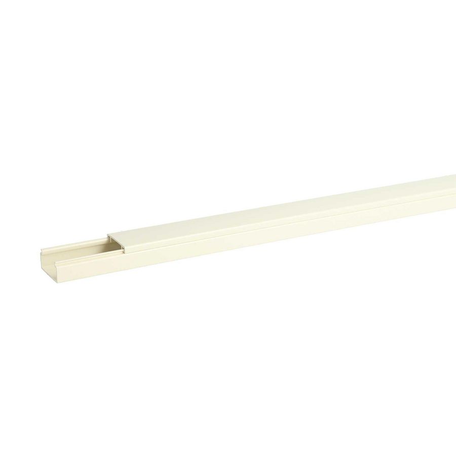 Lengte a 2m. Leidingkanaal F25 Koker+deksel LSZH creme VVE=5