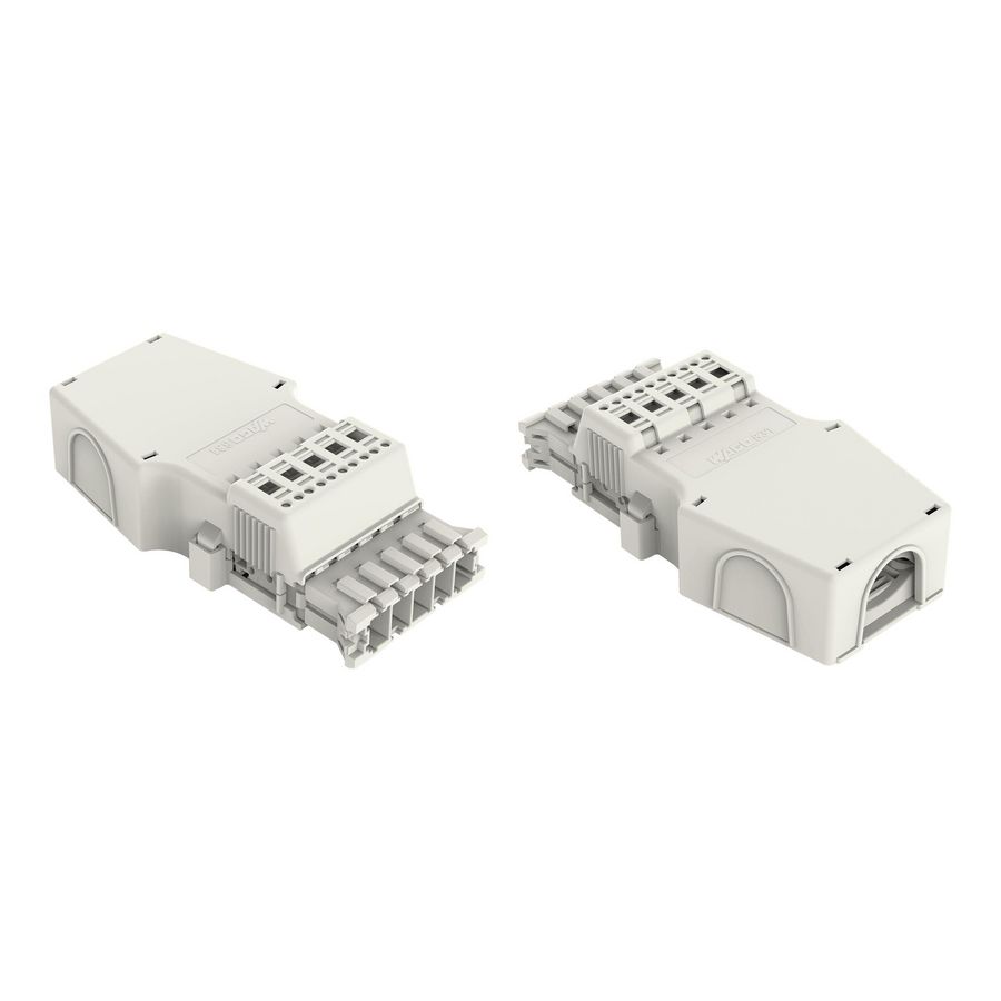 Male trekontlastingsbeh. 5-pol.wit 831-3205/1020-050 VVE=5