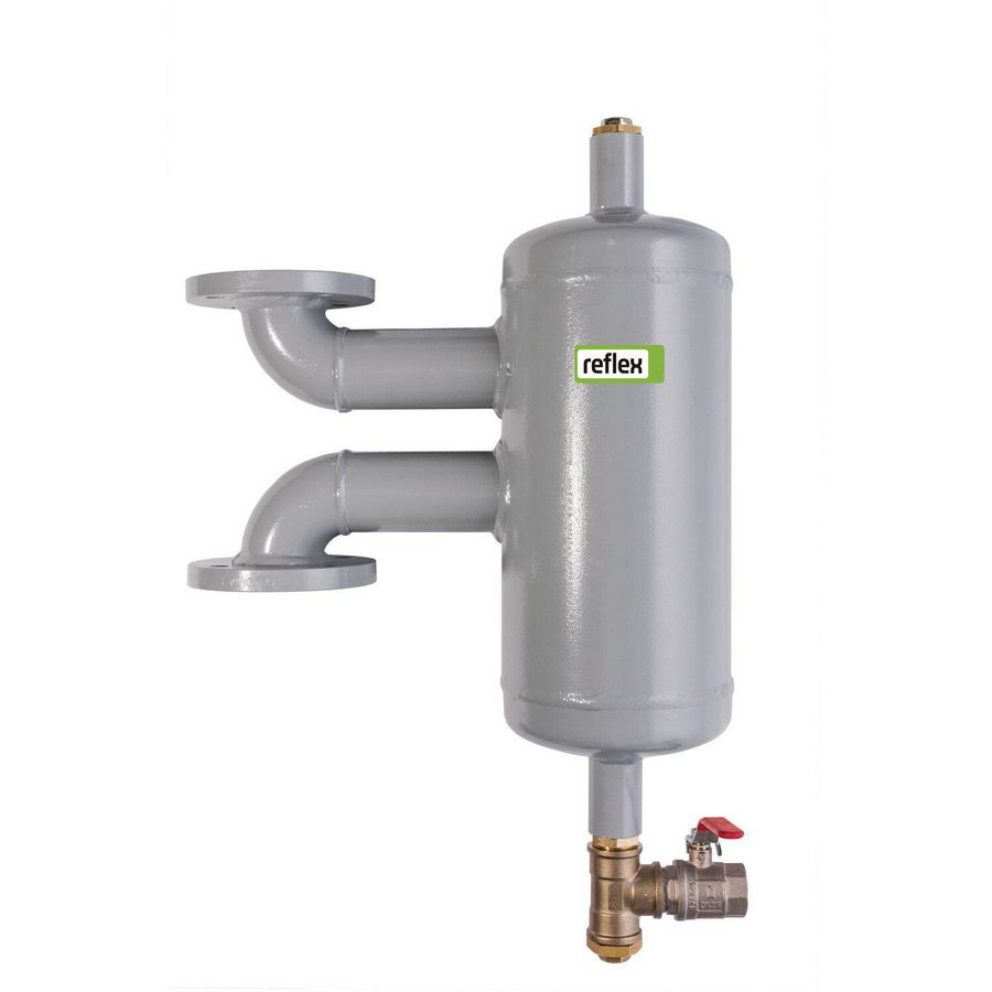 Vuilafscheider Exdirt met flensaansluiting DN100/PN16 verticale montage F1 max. 10bar