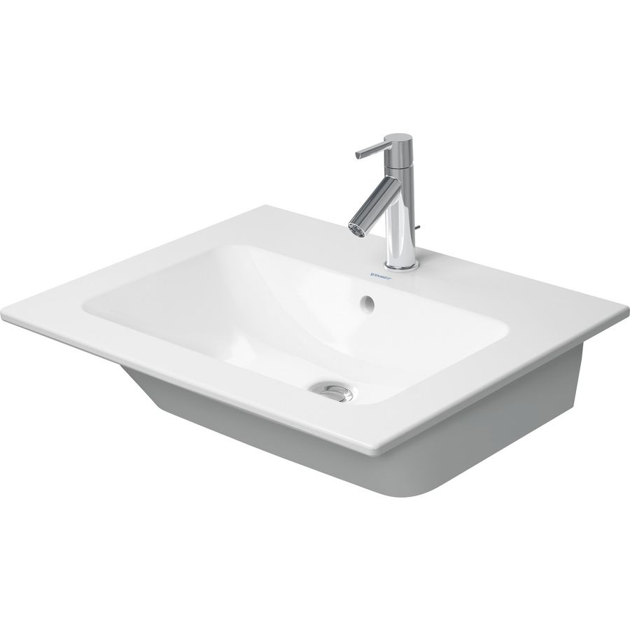Wastafel wit hoogglans 630mm ME by Starck