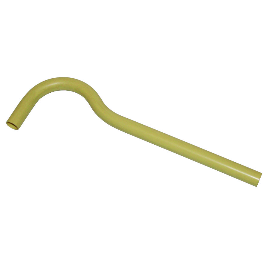 Aansluitbocht PVC 3/4" creme universeel