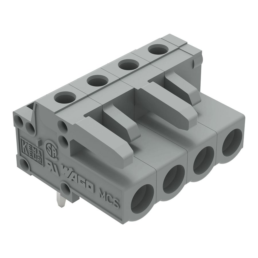 THT FE steker HA raster 5mm grijs 232-234 VVE=100