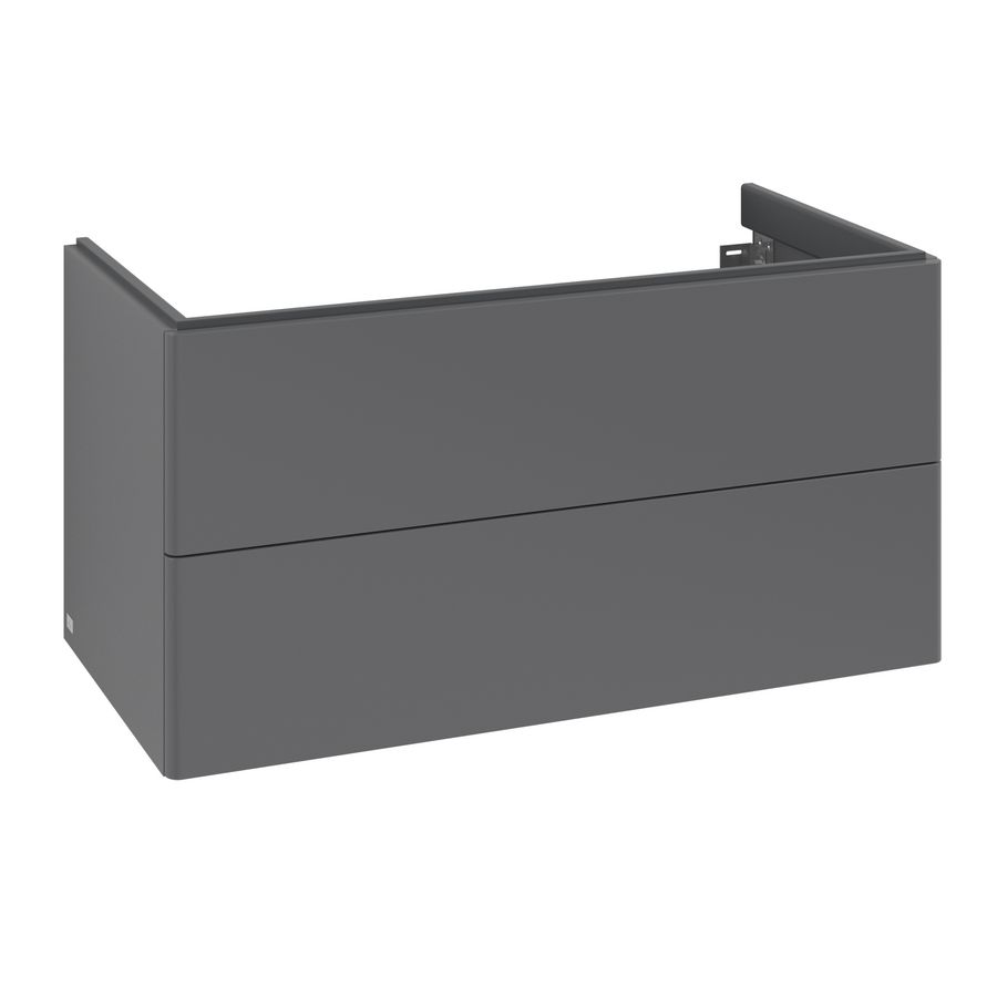 Wastafelonderkast Antao 988x504x496mm Antr. Matt Lacquer K05000GK