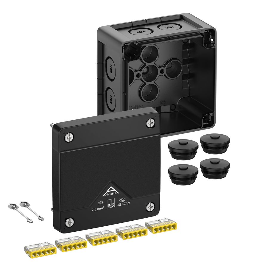 Aftakdoos Abox Pro 025-2,52/sw