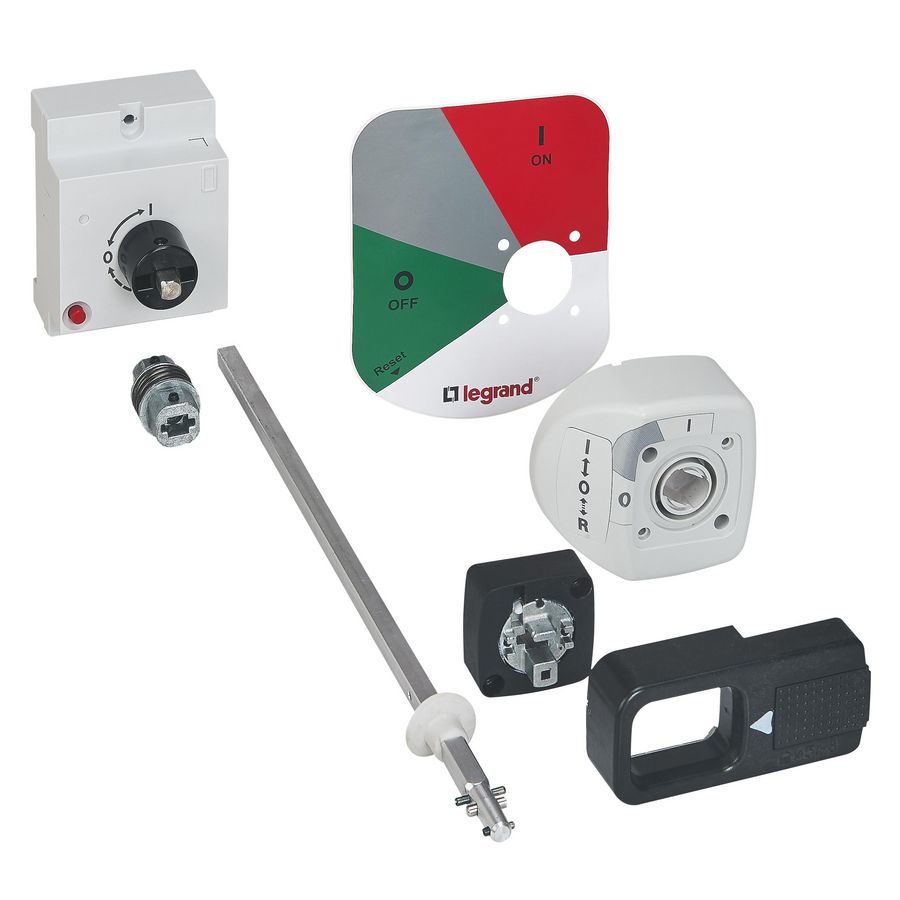 Hendel voor standaard draaibediening 125HP grijs DPX3