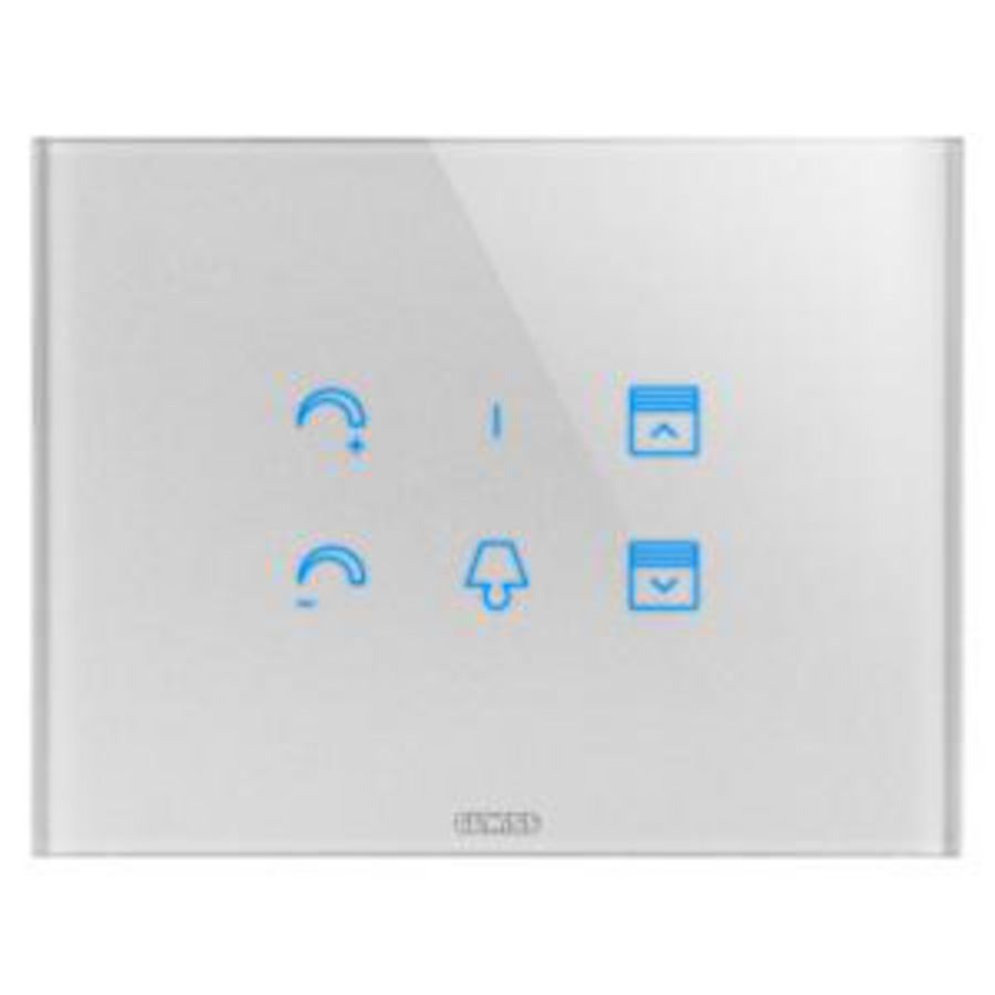ICE TOUCH PLAAT-VAN GLAS-UITWISSELBARE SYMBOLEN-TITANI