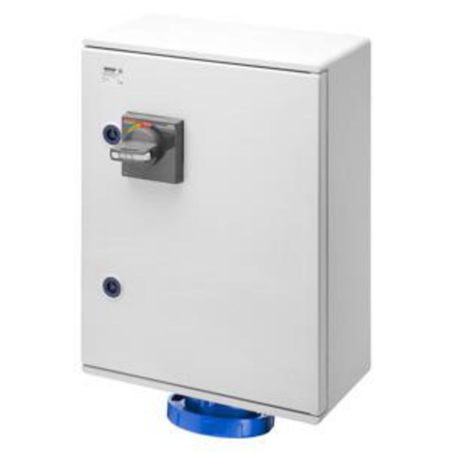 VASTE VERTICALE CONTACTDOOS-OPBOUWMONTAGE-COMPACTE INSTA