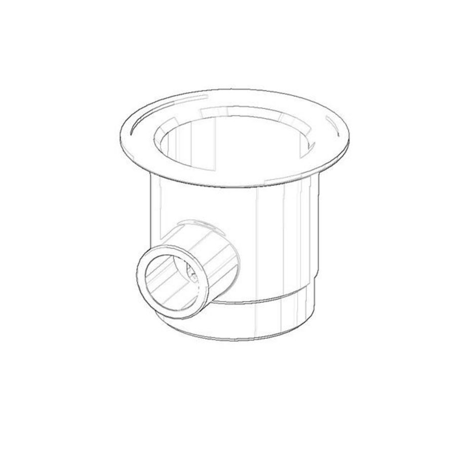Afvoer. Onderdeel 1 1/4" chr