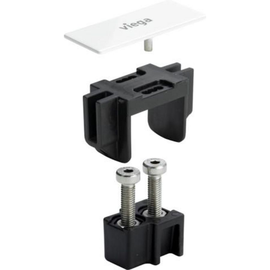 toebehorenset-RVS/wit 496550-711825