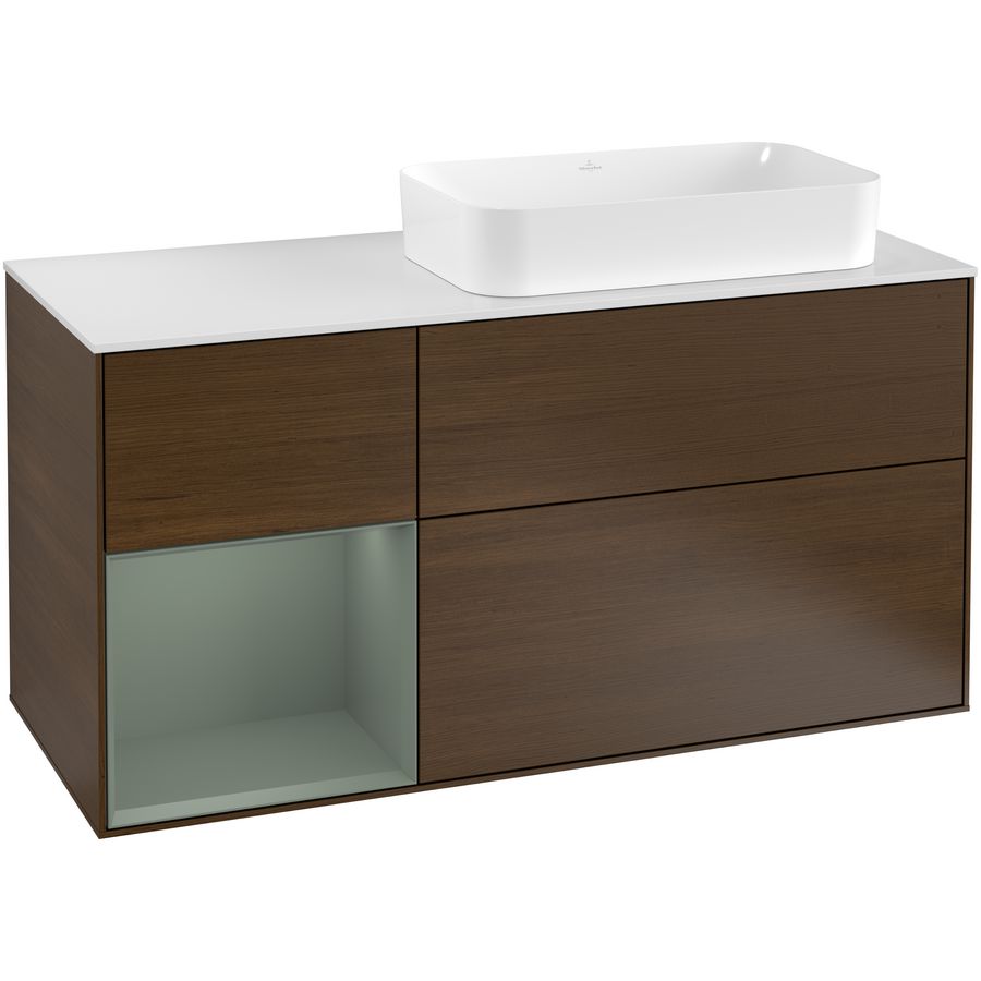 Wastafelonderkast Finion 1200x603x501mm W.Veneer F271GMGN