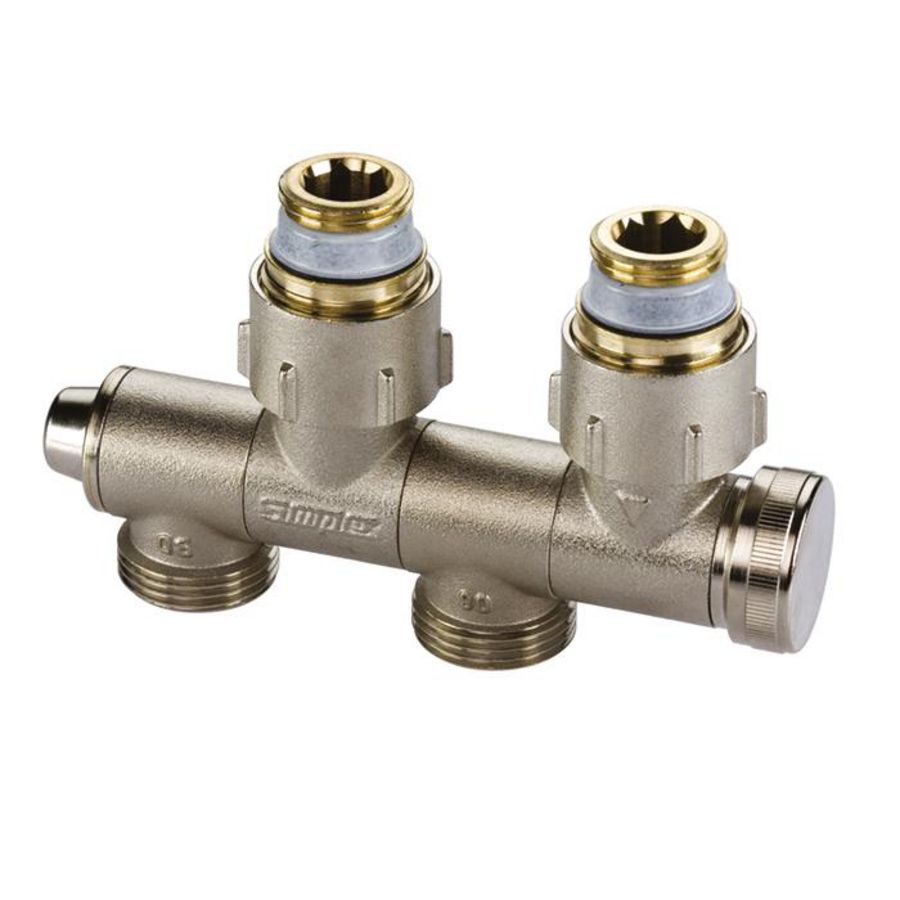 Onderblok verstelbaar 1 of 2pijps N330001001 VVE=5