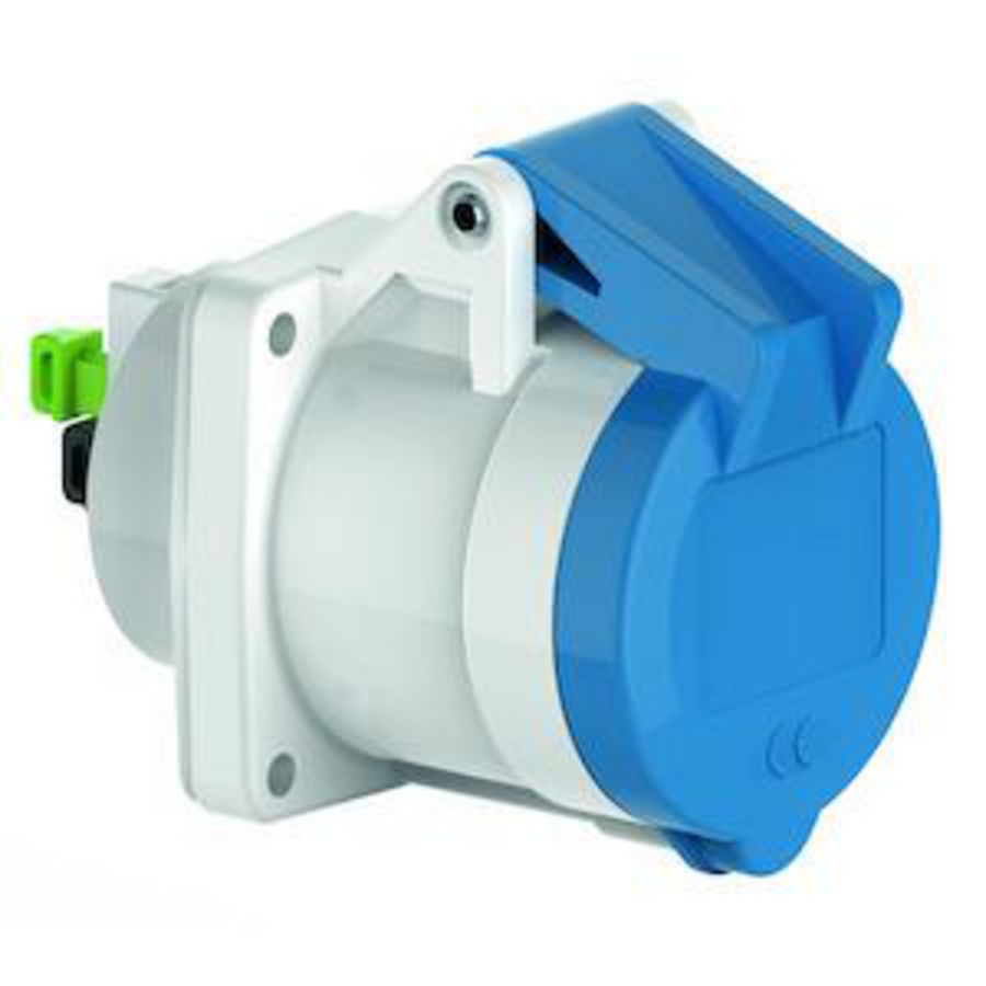 CEE-contactd. ICD 6h 16A 3P 230V IP44 56x56 QC