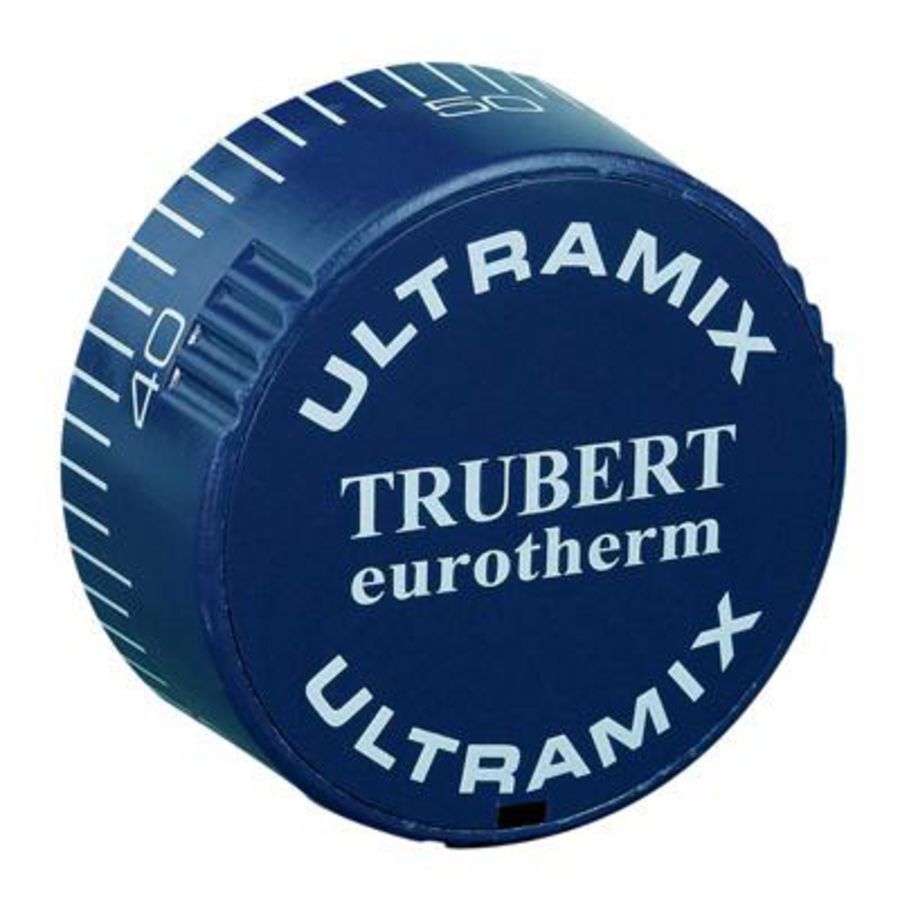 Regelknop voor Ultramix blauw 30/70gr.C