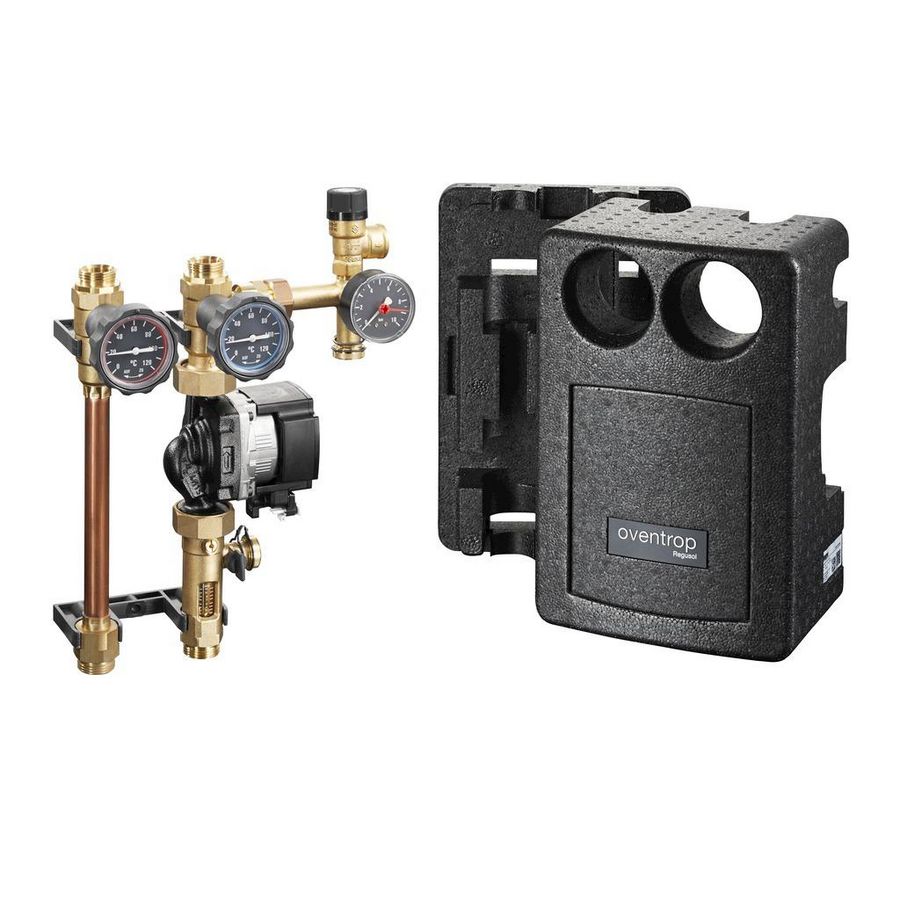 Regusol SH-130 station Grundfos UPM3 Solar 25-75 PWM DN25