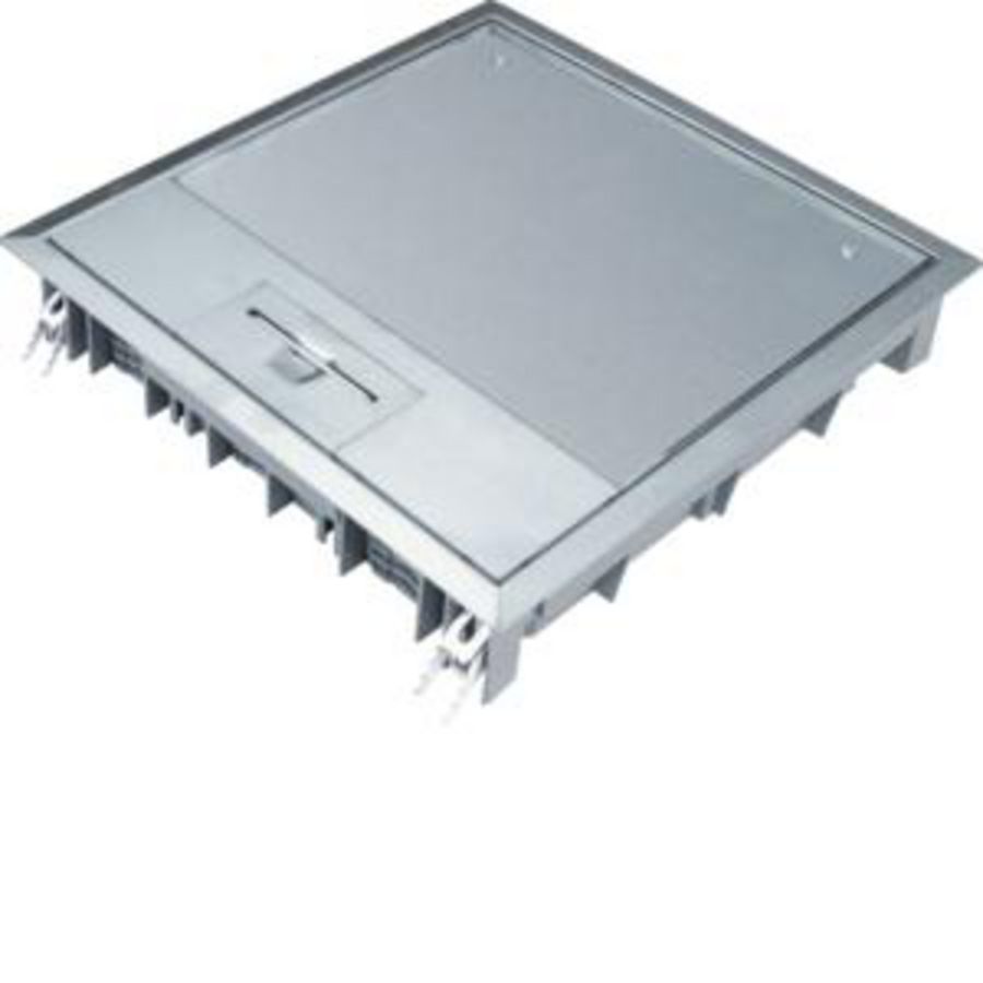 Installatiedoos RVS E09 200x253mm 12mm vloerafdekking