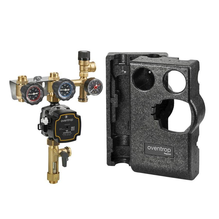 Regusol SH-130 station Grundfos UPM3 Solar 25-75 PWM DN20