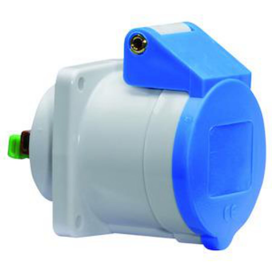 CEE-contactd. ICD 6h 16A 3P 230V IP44 62x62 QC