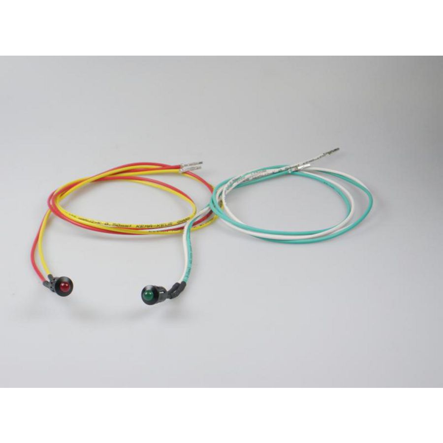 Led status indicatie (rood/groen)