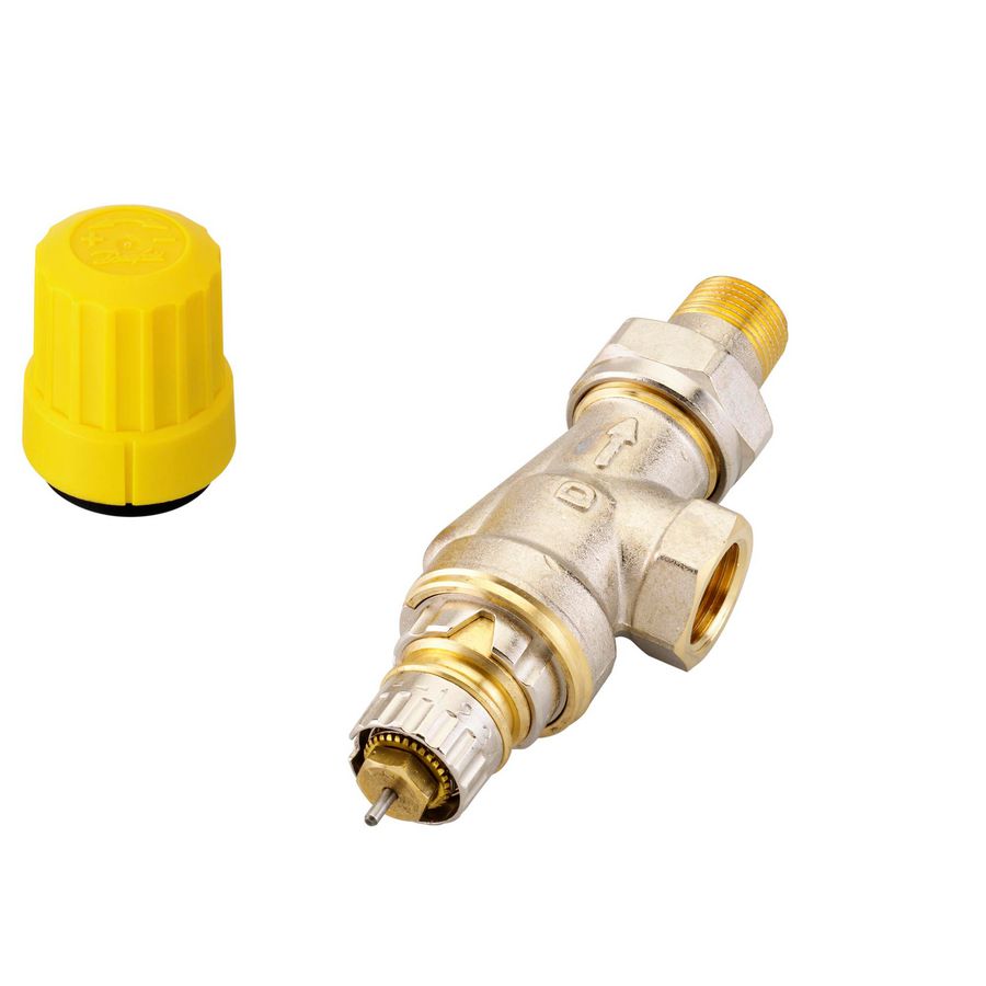 Radiatorafsluiter thermostatisch RA-UN 3/8" DN10 (UK)