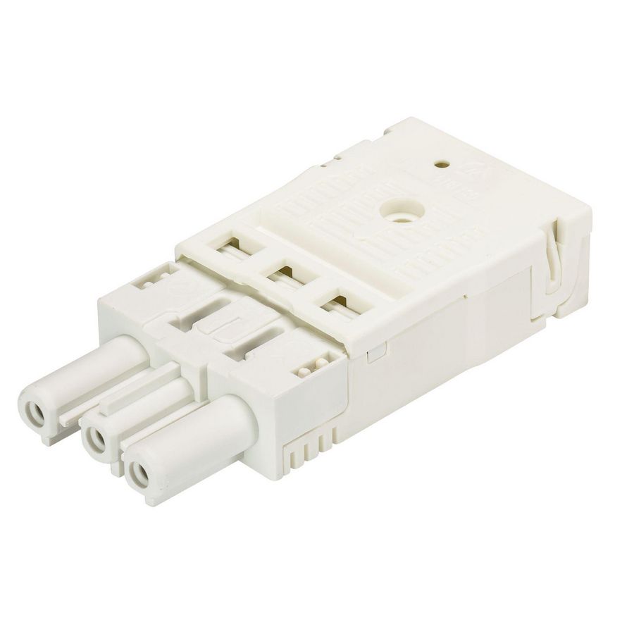 Kabelsteker GST18I3 female wit veerklem 92.933.0053.0 VVE=50