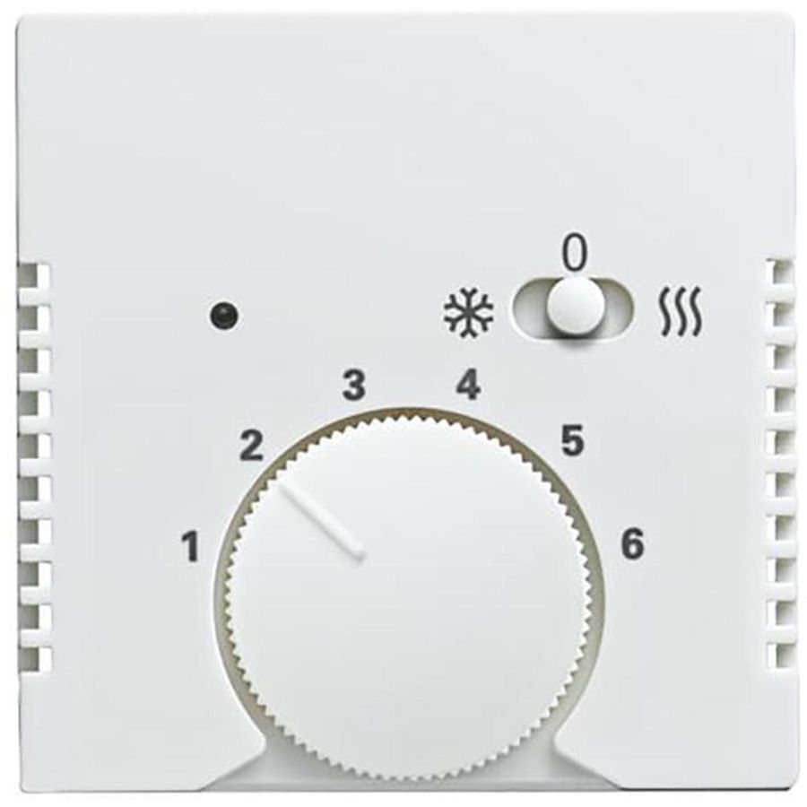 Centraalplaat voor thermostaat 1099 UHKEA SI-B alpinwit