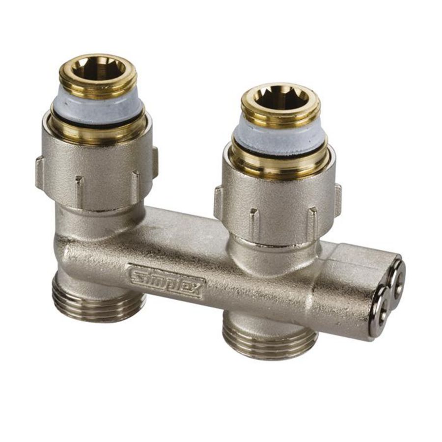 Onderblok recht 2pijps omgekeerde stromingszin N220001001