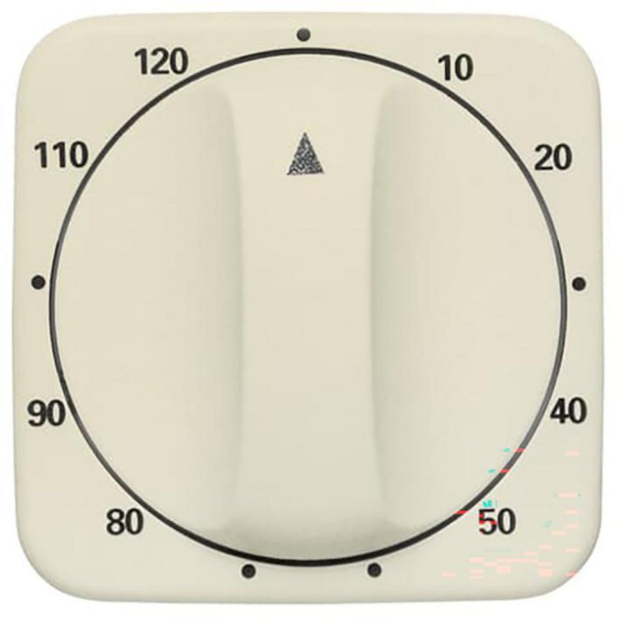 Centraalplaat + greep voor 1071U 120min SI creme (1771-212-103)