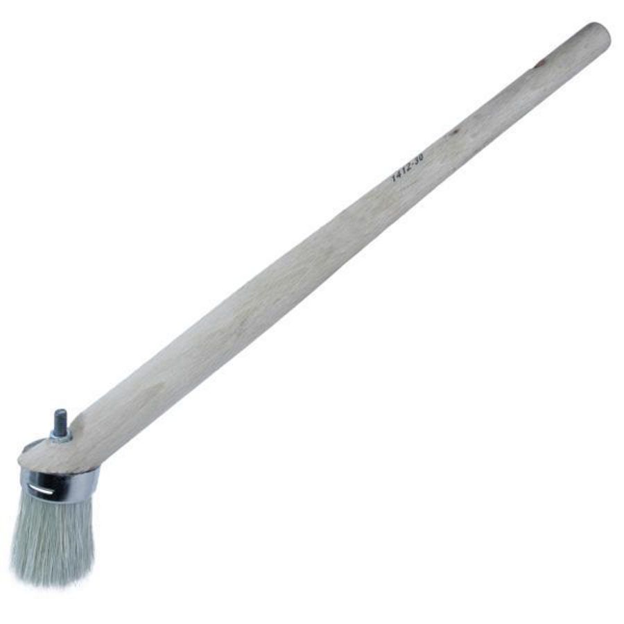 Bokkenpoot Kwast Hout Rond Haarlengte=35