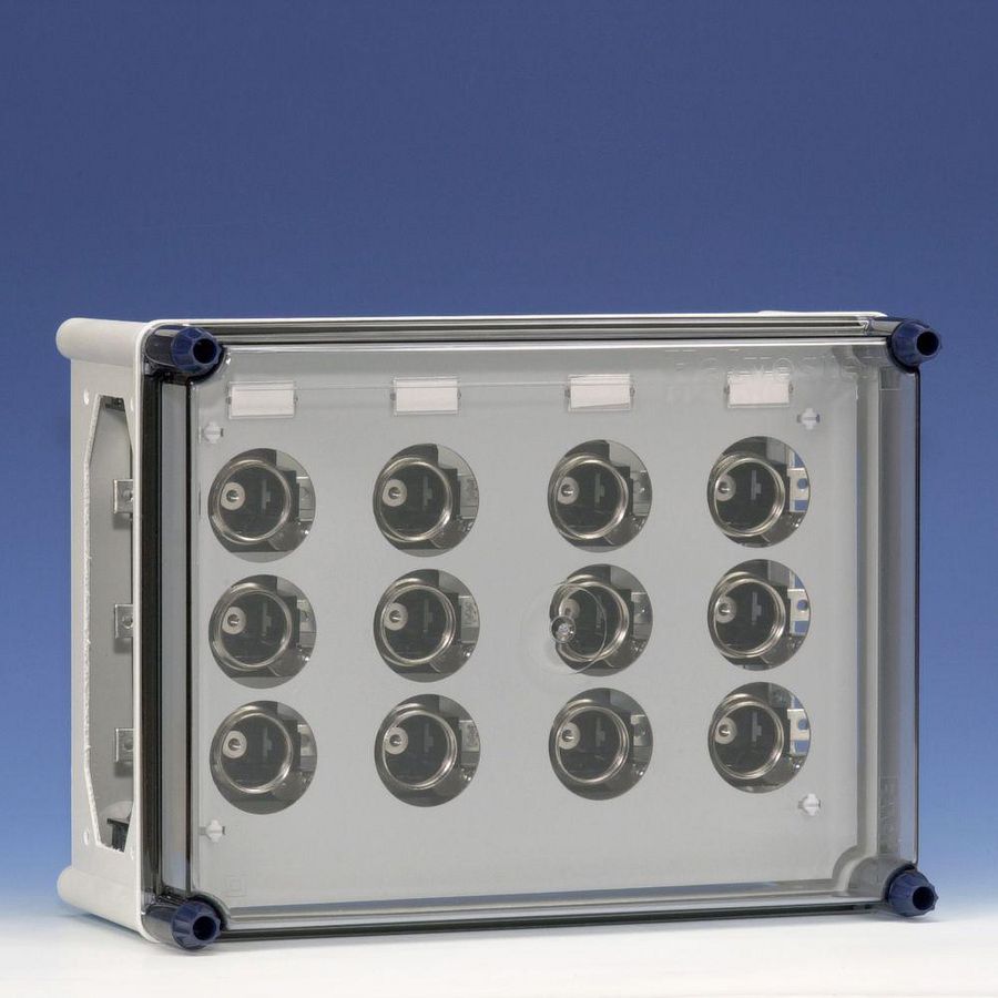Krachtgroepenkast 4x63A DIII incl. rails