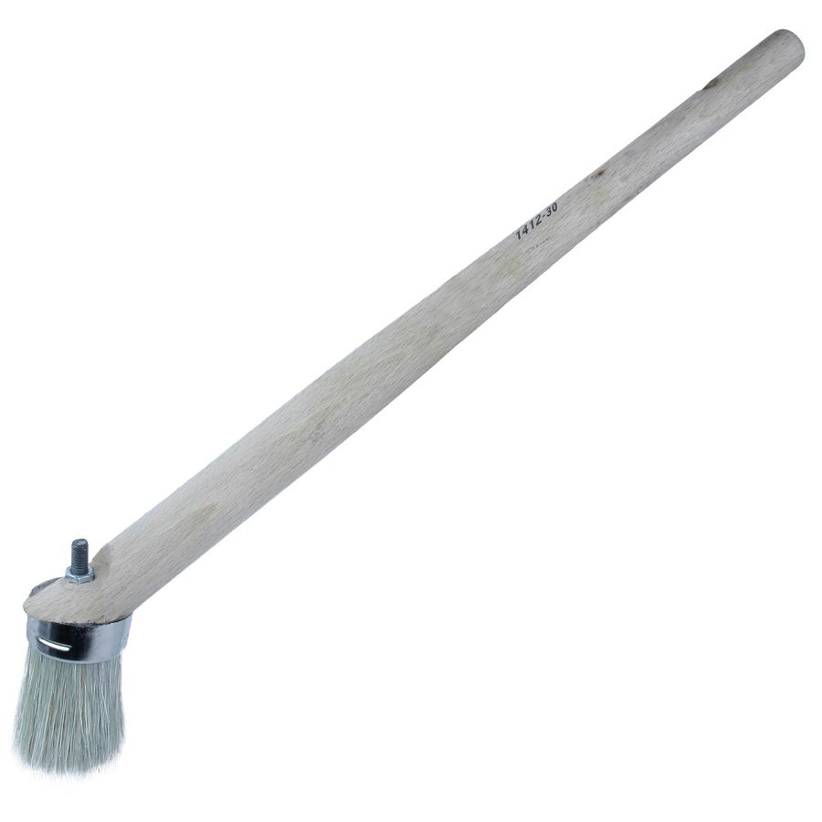 Bokkenpoot Kwast Hout Rond Haarlengte=35
